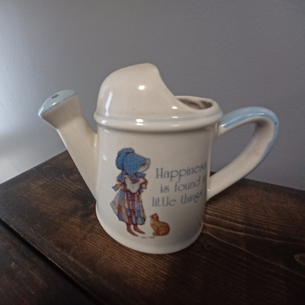 Holly Hobbie watering jar